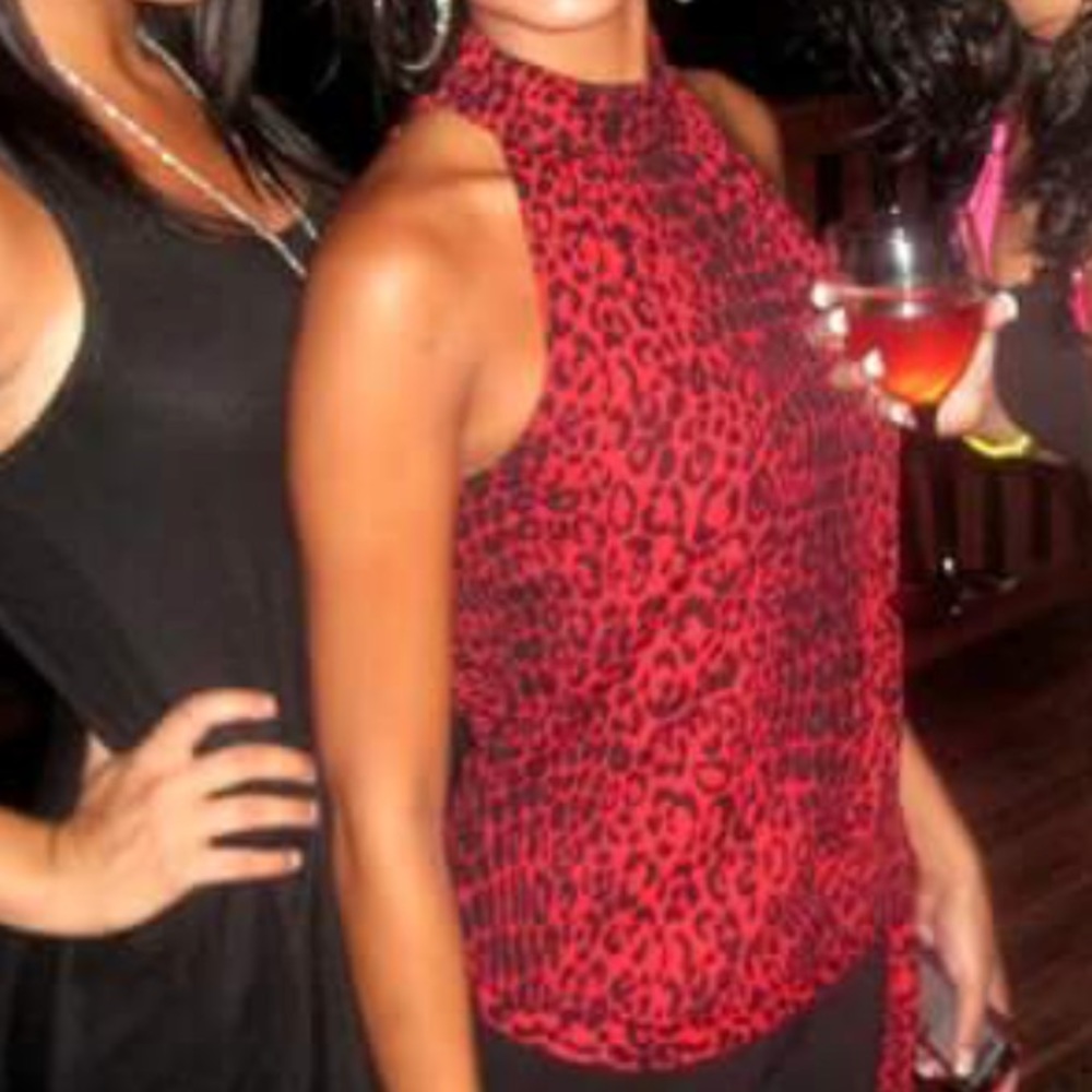 Michael Kors High-Neck Sleeveless top